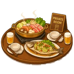โปรโมทร้านอาหารสังสรรค์ ร้านอาหารจัดเลี้ยง ห้องส่วนตัว ร้านอาหารสำหรับงานเลี้ยง ใกล้ฉัน กรุงเทพ ใกล้ประชาชื่น