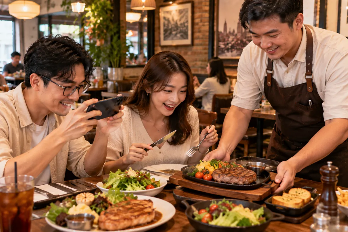 โปรโมทร้านสเต็กเปิดใหม่ ใกล้งามวงศ์วาน ร้านขายสเต็กเนื้อ สเต็กหมู สเต็กไก่ รีวิวร้านสเต็กอร่อย งามวงศ์วาน | งามวงศ์วาน.com
